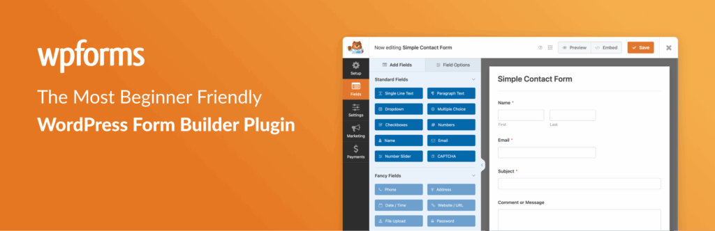 WPForms plugin